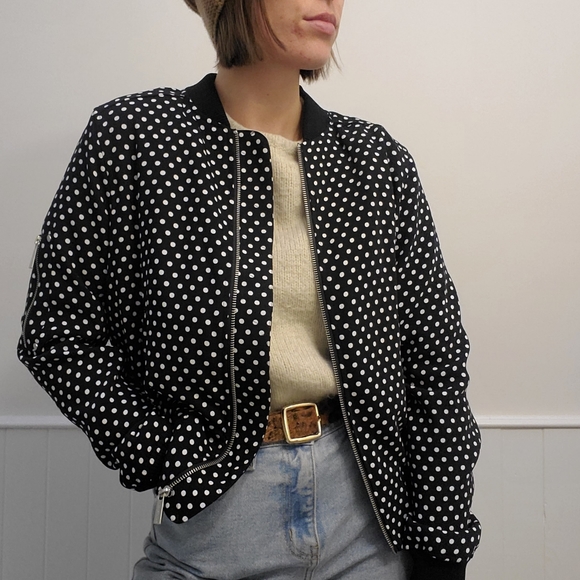 Michael Kors Polka-Dot Jacket size XS - Picture 1 of 12